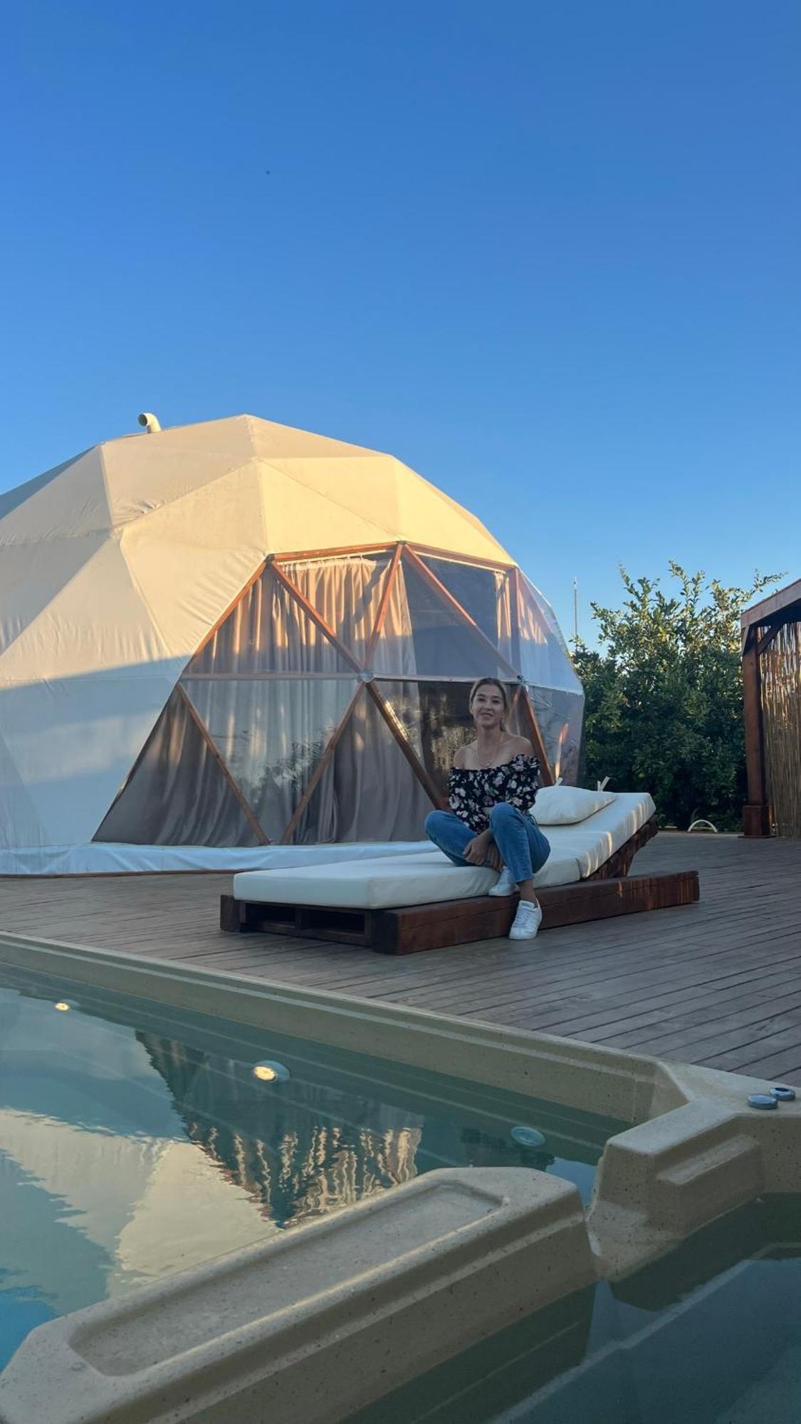 Отель Mandalin Glamping Сельчук Экстерьер фото